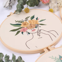 XinZhuang Original Human Art Embroidery DIY Kit for Beginners and Adults
