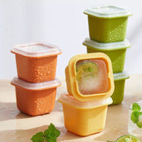Household Ice Cube Mold for Refrigerator, Baby Food Freezer Tray, Silicone Ice Pop Maker, Easy Release