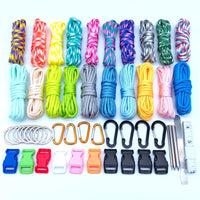 20-Color 7-Core Paracord for DIY Bracelets and Outdoor Tent Guy Lines
