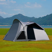 Outdoor Tunnel Tent Lightweight Multi-functional Camping Picnic Sunshade Portable Rainproof Thickened