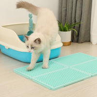 Cat Litter Mat Trapper Pad for Paws - Double Layer Honeycomb Design