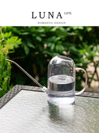 LUNA Horticulture Long Spout Watering Can with Spray Nozzle for Indoor/Outdoor Plants