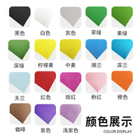 Colored Hard Cardboard 4K Drawing White Card 230gsm Festive DIY Handmade Class Production Black Greeting Card Paper Wholesale