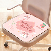 Summer Ice Silk Cooling Seat Cushion for Office Chairs and Stools