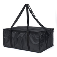 Insulated Oxford Cloth Shopping Bag with Foldable Design and Large Capacity