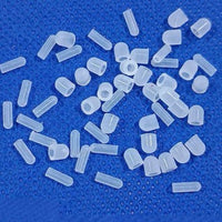 High-Temperature Translucent Silicone Caps for Spray Painting & Electroplating, Dustproof & Waterproof Thread Protection