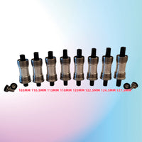 Bicycle Square Taper Bottom Bracket Sealed Waterproof Aluminum Alloy for Road and Mountain Bikes