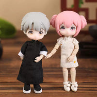 OB11 Chinese Cheongsam for GSC 1/12 BJD Dolls