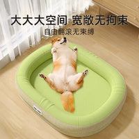 Pet Cooling Mat Bed for Summer, Washable and Breathable Dog Cat Sleeping Pad, All Seasons