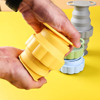Collapsible Silicone Water Bottle for Travel and Sports, Portable and Expandable