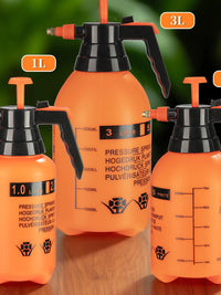 Pressurized Garden Sprayer for Watering and Cleaning, 2L/3L Capacity