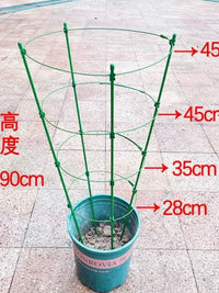 Telescopic Plant Support Trellis for Climbing Plants, Moonflower, Rose, Orchid, Pothos, Balcony Greenery