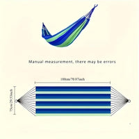 2025 New Portable Hammock with Tree Straps, Durable Outdoor Garden Hammock for Camping and Relaxation