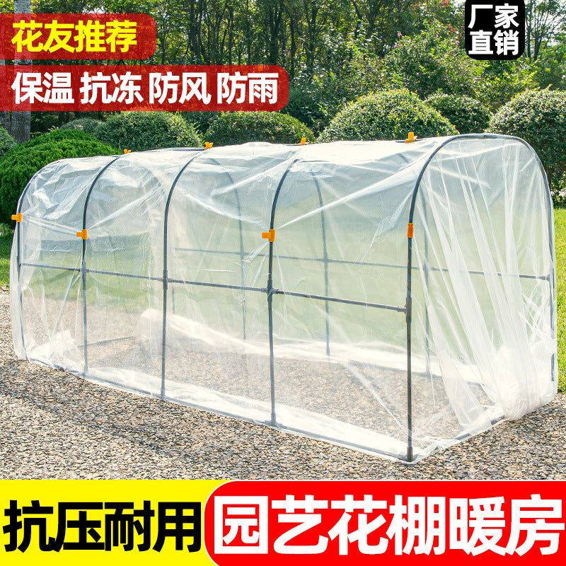 Mini Greenhouse for Outdoor Plants and Vegetables, Portable Walk-in Garden Hot House with Cover