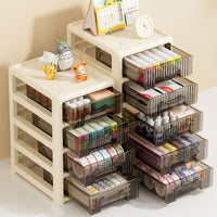 Luxury Desktop Storage Box Organizer for Home, Toys, Clothes, Snacks - Living Room & Kitchen Shelf