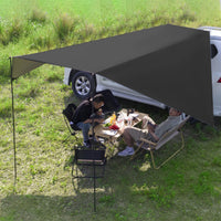 SUV Car Side Awning Tent UV Protection Outdoor Camping Tailgate Shelter