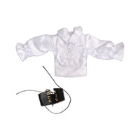 Gothic Shirt for OB11 BJD Dolls and Blind Box Figures - 1/12 Scale European Style Doll Clothes
