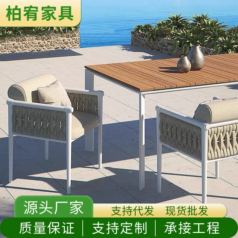 Outdoor Rattan Wicker Sofa Set for Patio Garden Villa Conservatory