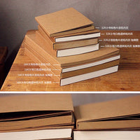 Vintage Kraft Paper Sketchbook Blank Pages Notebook