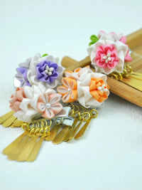 BJD/DD/MDD Doll Japanese Kimono Hair Clip Accessory