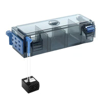 Aquarium Waterfall Filter with Water Pump, 3-in-1 Top-Mounted Drip Box for Fish Tank Water Purification