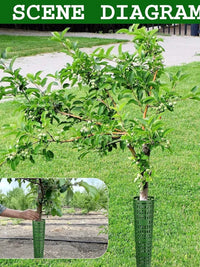 Tree Bark Protector Wrap for Garden Plants - Anti-Bite, Anti-Peeling, Connectable Trunk Guard