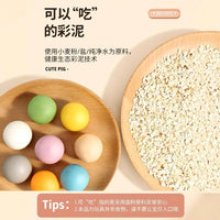 Kids' Non-Toxic Play Clay Noodle Machine Set with 24 Colors