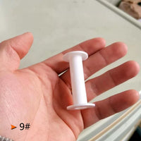 Plastic Spool for Enamelled Wire, Fishing Line, Jade Thread, Elastic Cord, Cotton Thread - DIY Craft Winding Spool