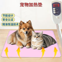 Waterproof Pet Heating Pad for Dogs and Cats, Electric Heated Mat for Large Pets, European/Australian/Japanese Standard