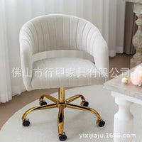 Adjustable Swivel Salon Chair with Wheels for Nail Techs, Stylists, and Office Use