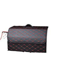 Foldable Car Trunk Organizer with Lid, Multi-functional Storage Box for Vehicle