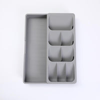 3-in-1 Expandable Cutlery Drawer Organizer with Dividers