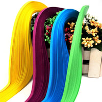 50-Color Quilling Paper Set for Beginners with Tools and Line Art