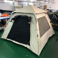 Automatic Pop-Up Hexagonal/Square Beach Tent for Outdoor Camping and Sun Protection