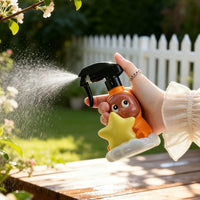 Cartoon Star Man Press-Type Mini Spray Bottle for Gardening and Disinfection