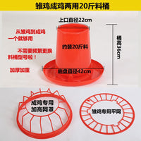 Automatic Poultry Waterer and Feeder for Chickens and Ducks