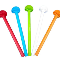 Bird Perch Stand for Parrots and Small Birds - Claw Grinding Plastic Perch Toy