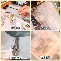 Concert Movie Ticket Stub Holder Album with Clear Pockets for Travel Tickets and Collectible Cards