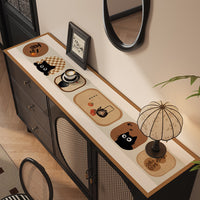 Diatomaceous Earth Absorbent Mat for Cat Sideboards and TV Cabinets