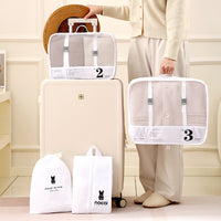 Travel Storage Bags for Luggage, Clothes, Underwear, Shoes - Organizer Pouches for Trips & Business Travel
