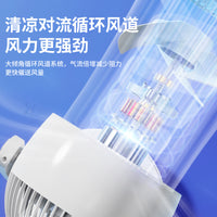 Quiet Desktop Air Circulator Fan for Home and Office, Strong Airflow, Portable