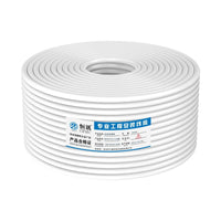 Pure Copper Coaxial Cable SYWV75-5 for TV Video Signal, 100/200m, Flame Retardant PVC
