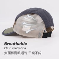 Unisex Quick-Dry Breathable Mesh Baseball Cap for Outdoor Sports Sun Protection