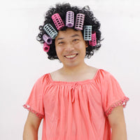 Landlady Wig and Costume Set for Cosplay and Stage Performances