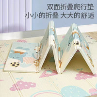 XPE Foldable Baby Play Mat Thickened Infant Crawling Mat Home Floor Game Pad