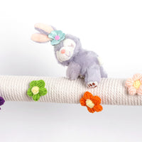 Decorative Hemp Rope Kit for Concealing Pipes with Ornaments