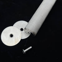 Stainless Steel Parrot Perch with Grinding Rod for Cage Birds