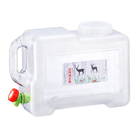 Outdoor Portable Water Container with Faucet for Camping and Home Use