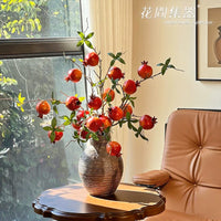 Jingdezhen Ceramic Vase Retro Wabi-Sabi Creative Flower Arrangement for Living Room Dining Table Decor