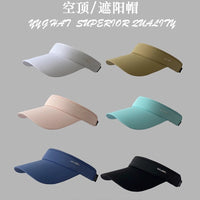 Summer Outdoor Sports Sun Protection Visor Hat for Men and Women with Neck Flap